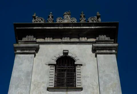 The texture of the old wall from stones as background Stock Photos