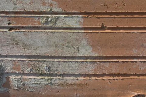 Texture Of Old Weathered Brick in Harsh Direct Sunlight Stock Photos