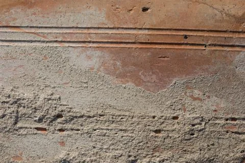 Texture Of Old Weathered Brick in Harsh Direct Sunlight Stock Photos