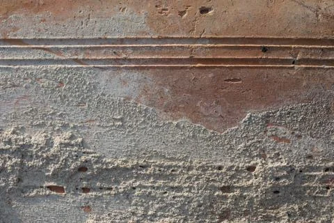 Texture Of Old Weathered Brick in Harsh Direct Sunlight Stock Photos