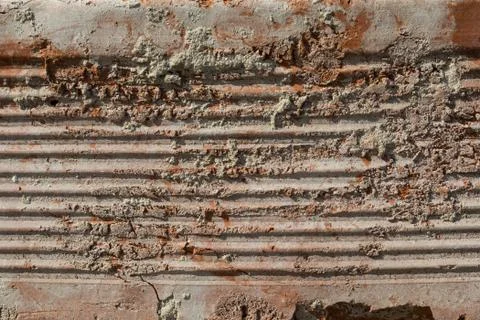 Texture Of Old Weathered Brick in Harsh Direct Sunlight Stock Photos
