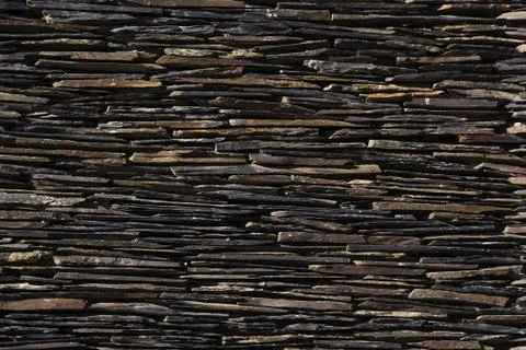 Texture of old weathered brick wall in the old Tbilisi Georgia Caucasus Stock Photos