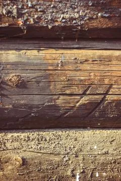 Texture of old wood Stock Photos