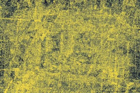 Texture of old yellow paint Stock Photos