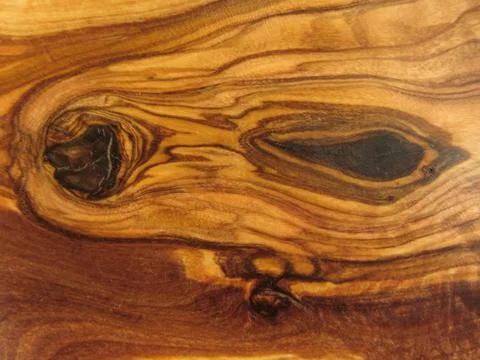Texture from an olive wood Stock Photos