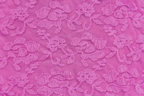 Texture openwork lace fabric pattern for background and texture Stock Photos