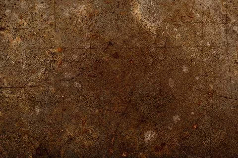 Texture or background of metal with rust and scuffs. Material Stock Photos
