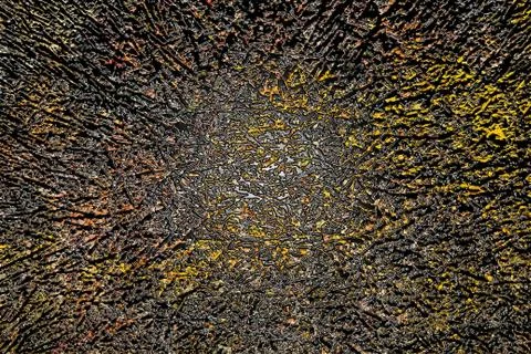 Texture or black ink abstract background Stock Illustration