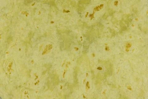 Texture or pattern of  dough from a wrap, taco or pinata Foto stock