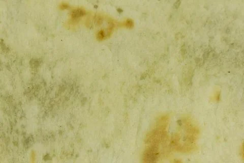 Texture or pattern of  dough from a wrap, taco or pinata Foto stock
