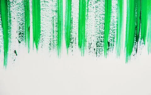 Texture paint on white background. Selective focus. Stock Photos