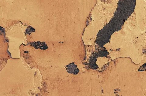 The texture of the painted concrete wall. close-up Stock Photos