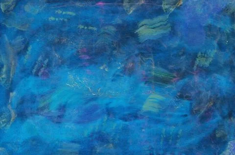 Texture of painted wall. Scuffs, brush strokes, stains, cracks, color gradient Stock Illustration