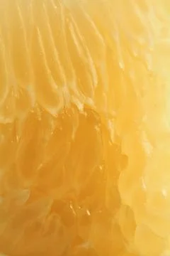 Texture of pamelo pulp Stock Photos