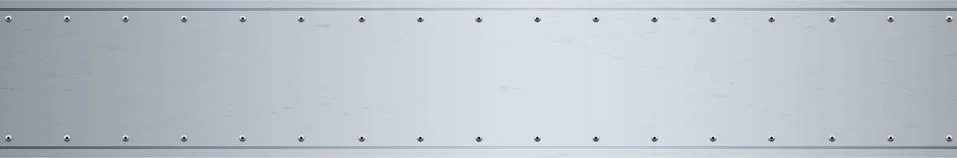 Texture panorama of silver metal with reflection Stock Illustration