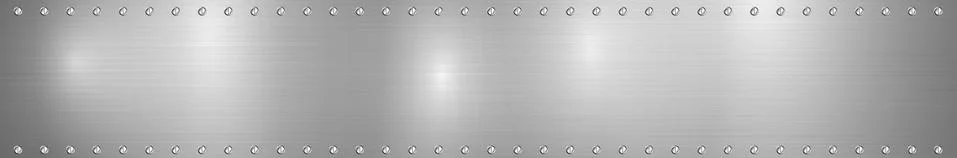 Texture panorama of silver metal with reflection Stock Illustration