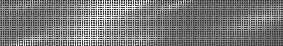 Texture panorama of silver metal with reflection Stock Illustration