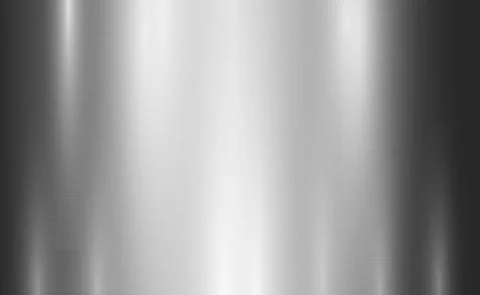 Texture panorama of silver metal with reflection Stock Illustration