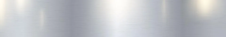 Texture panorama of silver metal with reflection Stock Illustration
