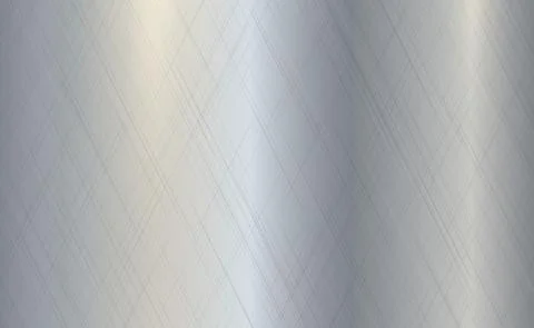 Texture panorama of silver metal with reflection Stock Illustration
