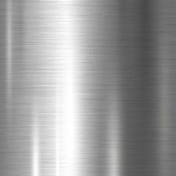 Texture panorama of silver metal with reflection Stock Illustration