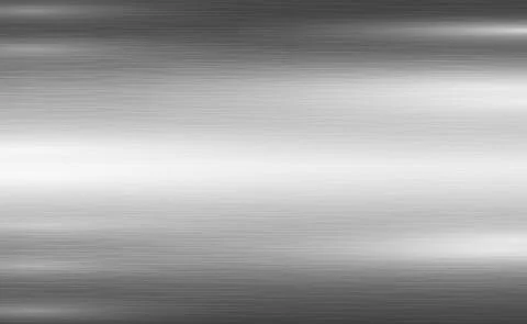 Texture panorama of silver metal with reflection Stock Illustration
