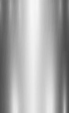 Texture panorama of silver metal with reflection Stock Illustration