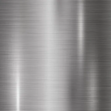 Texture panorama of silver metal with reflection Stock Illustration
