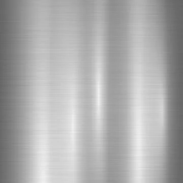 Texture panorama of silver metal with reflection Stock Illustration