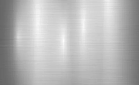 Texture panorama of silver metal with reflection Stock Illustration