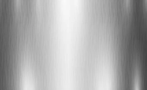 Texture panorama of silver metal with reflection Stock Illustration