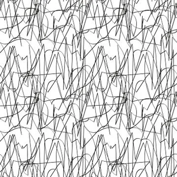 Texture with parallel lines seamless of different lengths and thicknesses, ab Stock Illustration