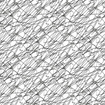 Texture with parallel lines seamless of different lengths and thicknesses, ab 库存插图