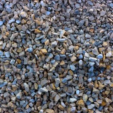 Texture, pattern, background. marble chips for landscaping pebbles close-up Stock Photos