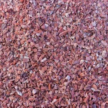 Texture, pattern, background. marble chips for landscaping pebbles close-up Stock Photos