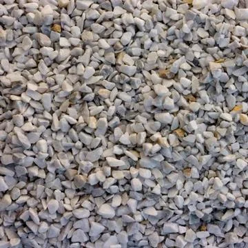 Texture, pattern, background. marble chips for landscaping pebbles close-up Stockfoto's