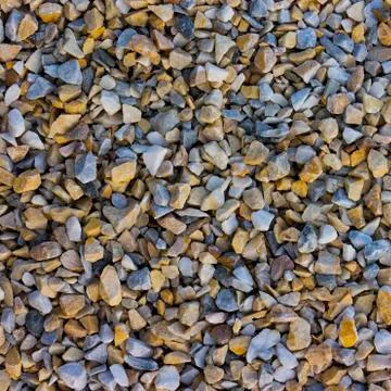 Texture, pattern, background. marble chips for landscaping pebbles close-up 스톡 사진