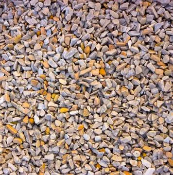Texture, pattern, background. marble chips for landscaping pebbles close-up Stockfoto's