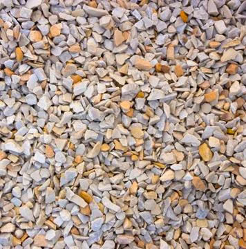 Texture, pattern, background. marble chips for landscaping pebbles close-up Foto stock
