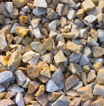Texture, pattern, background. marble chips for landscaping pebbles close-up Stock Photos