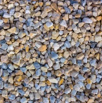 Texture, pattern, background. marble chips for landscaping pebbles close-up Stock Photos