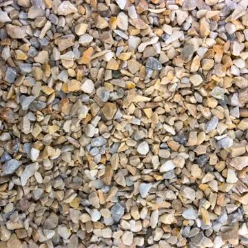 Texture, pattern, background. marble chips for landscaping pebbles close-up Stock Photos