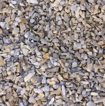 Texture, pattern, background. marble chips for landscaping pebbles close-up Stock Photos