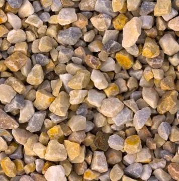 Texture, pattern, background. marble chips for landscaping pebbles close-up Stock Photos