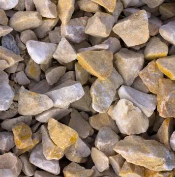 Texture, pattern, background. marble chips for landscaping pebbles close-up Stock Photos