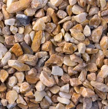 Texture, pattern, background. marble chips for landscaping pebbles close-up 스톡 사진