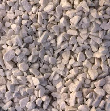 Texture, pattern, background. marble chips for landscaping pebbles close-up Stock Photos