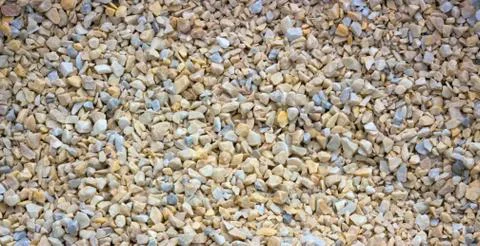 Texture, pattern, background. marble chips for landscaping pebbles close-up Stock Photos