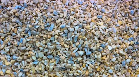 Texture, pattern, background. marble chips for landscaping pebbles close-up 스톡 사진