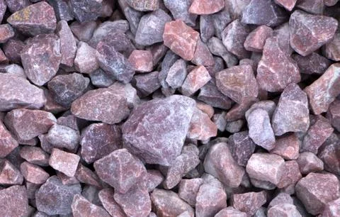 Texture, pattern, background. marble chips for landscaping pebbles close-up Stock Photos